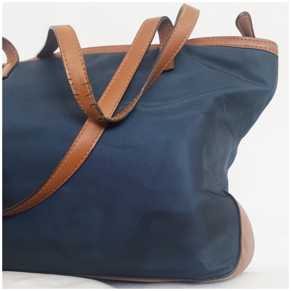 Michael Kors Blue/Brown Purse - Picture 4 of 8